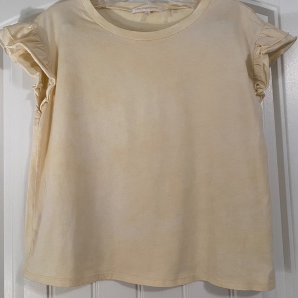 LOVESHACKFANCY Yellow Tee - Picture 4 of 5